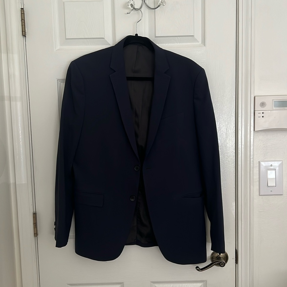 Men’s Navy Theory Sport Coat Blazer